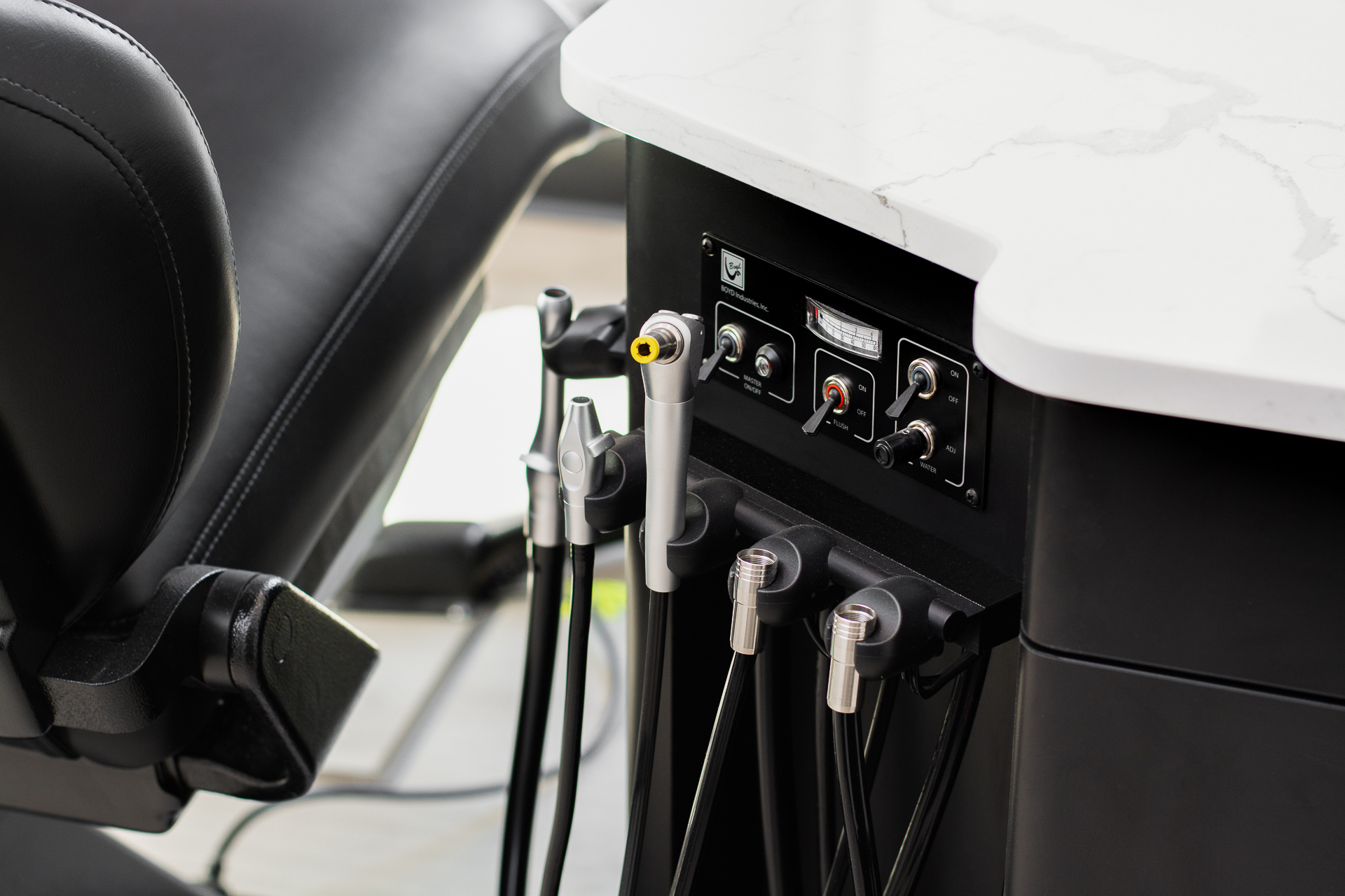 Photo of Boyd Industries products at Hall Orthodontics